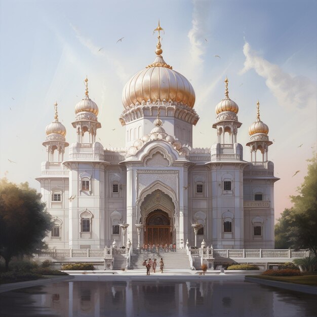 Gurdwara Sikh-Tempel Punjab Indien