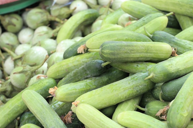 Gurke auf dem Markt