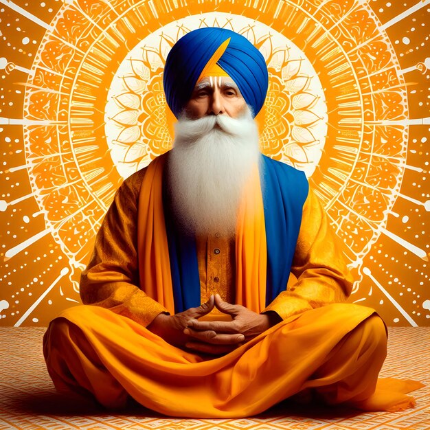 Guru Nanak Gurpurab o feliz Guru Nanak Jayanti Gurpurab deseos imágenes mensajes citas publicación en Facebook