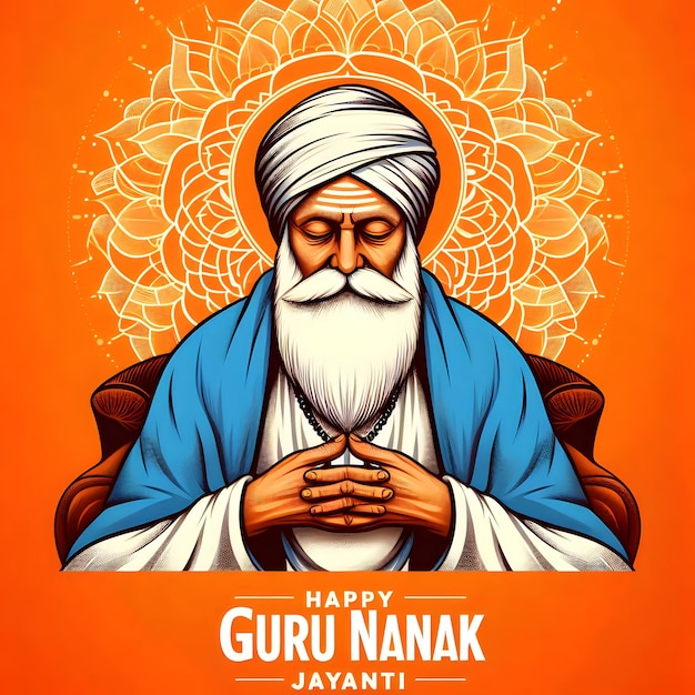 Guru Nanak Gurpurab o feliz Guru Nanak Jayanti Gurpurab deseos imágenes mensajes citas publicación en Facebook