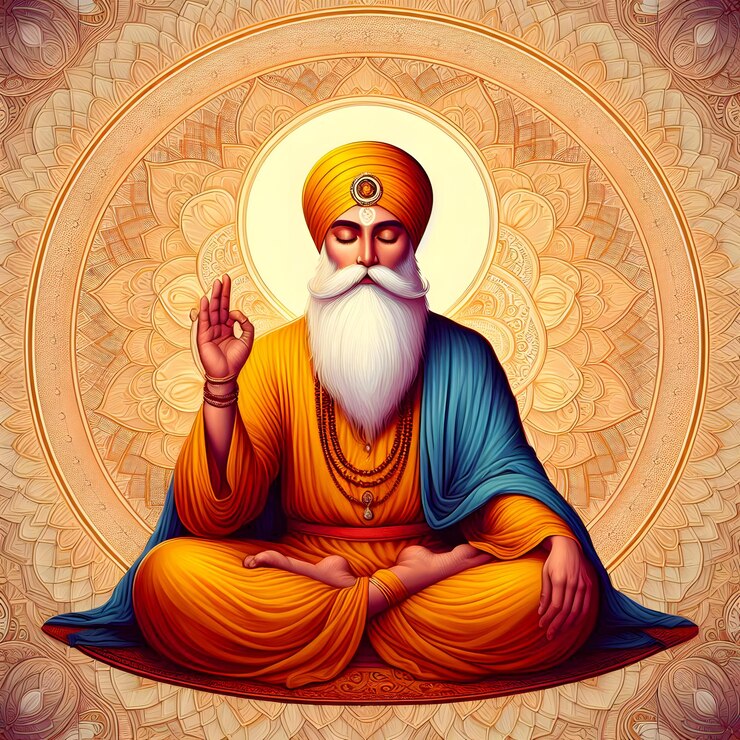 Foto guru nanak gurpurab o feliz guru nanak jayanti gurpurab deseos imágenes mensajes citas publicación en facebook