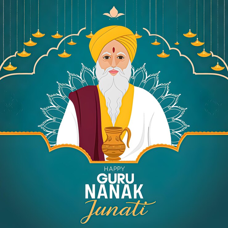 Foto el gurú nanak jayanti