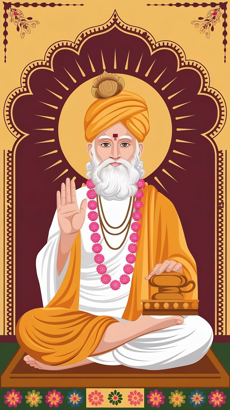 Foto guru purnima en la india significancia cultural ilustración de guru purnima