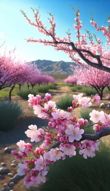 Há uma foto de flores de cacho que estão em flor generativa ai