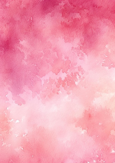 Há uma pintura a aquarela de um fundo rosa e roxo generativo ai