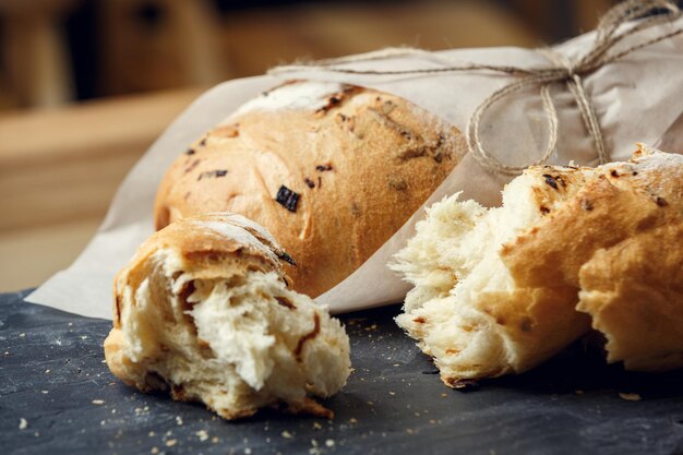 Habe gerade heißes Zwiebelbrot gebacken