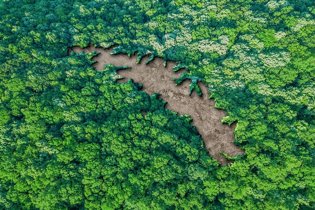 Hábitat sostenible Mapa de Georgia del Sur y las Islas Sandwich del Sur, concepto de medio ambiente