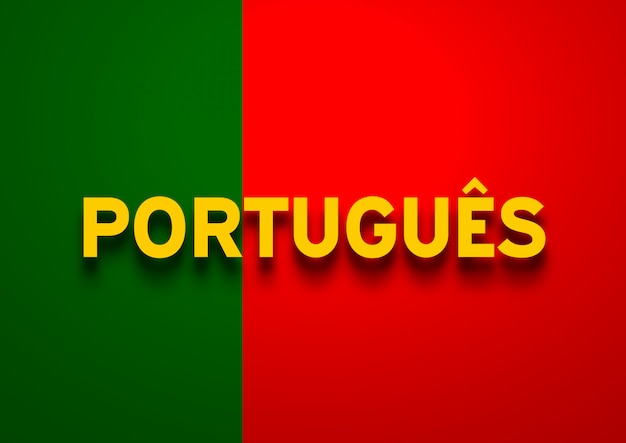 Habla fondo portugués