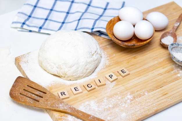 Hacer masa para pan o productos horneados caseros