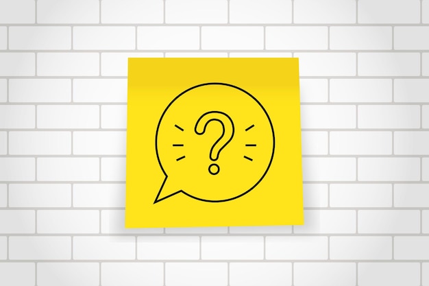 para hacer preguntas buscar respuestas a las preguntas más frecuentes un icono con un signo