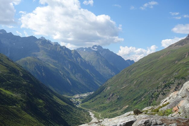 Foto hacer senderismo en austria