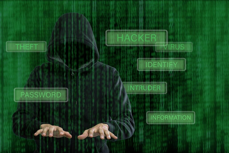 Foto hacker de computadora
