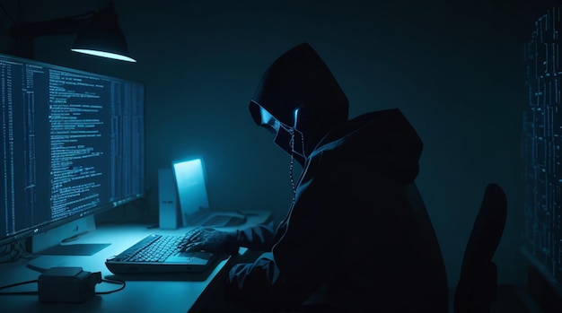 Hacker en las sombras