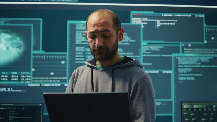 Foto los hackers gubernamentales violan la seguridad de la red con técnicas avanzadas