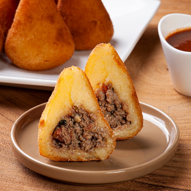 Hackfleisch Coxinha