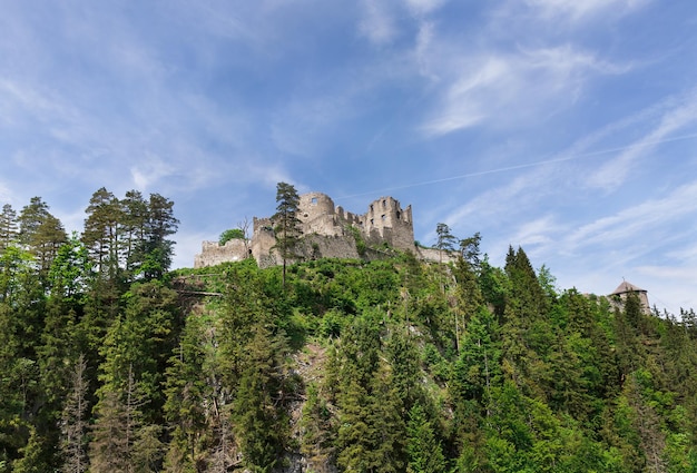 Hängebrücke und Burgruine Ehrenberg