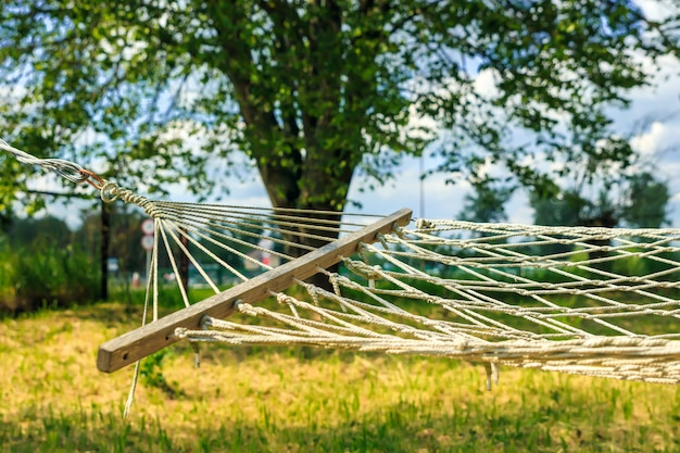 Hängematte im Sommergarten