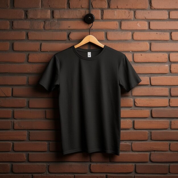 Hängendes T-Shirt-Mockup