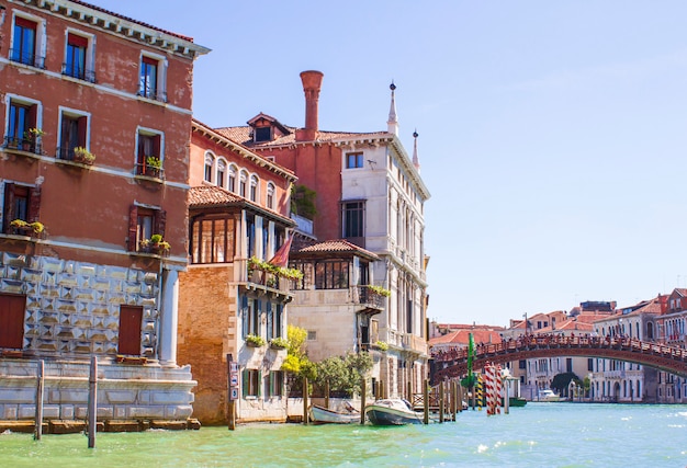 Häuser am Canal Grande in Venedig