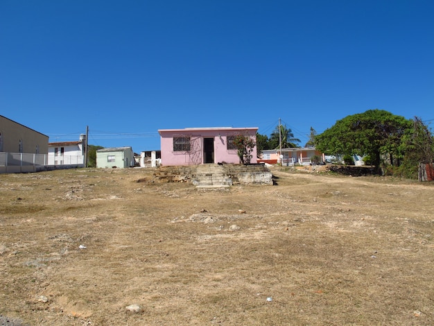 Häuser im Dorf nahes Cienfuegos, Kuba