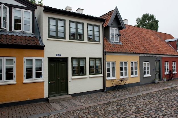 Häuser in der Altstadt von Odense