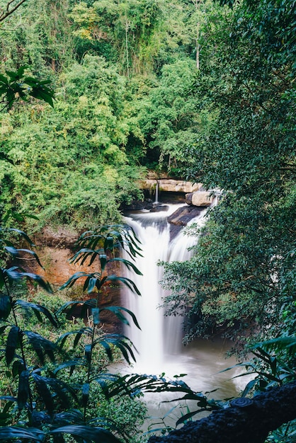 Haew Suwat Wasserfall im Khao Yai Nationalpark in Thailand