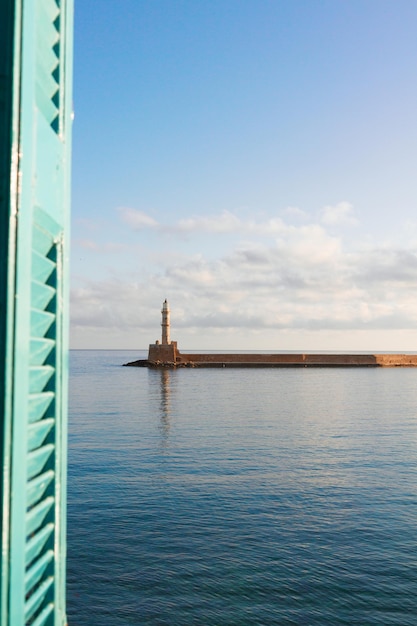 Hafen von Chania Kreta Griechenland