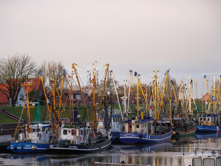 Foto hafen von greetsiel