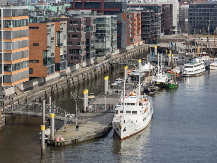 Foto hafen von hamburg