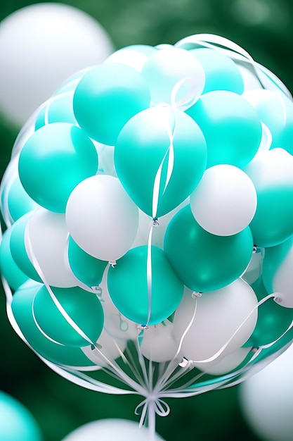 Haga una Sinfonía de Alegría con vibrantes ramos de globos y deslumbrantes decoraciones de fondo de papel tapiz