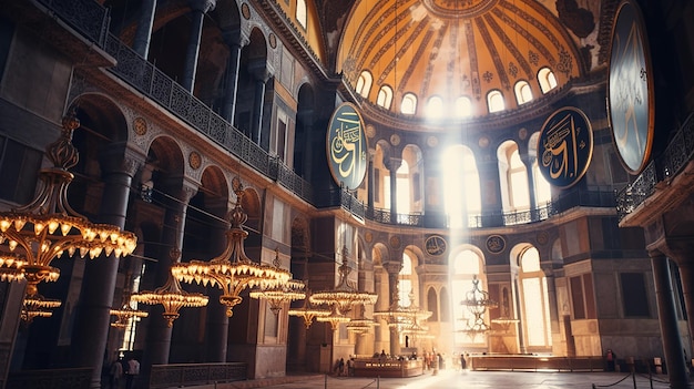 Hagia Sophia em Istambul, Turquia