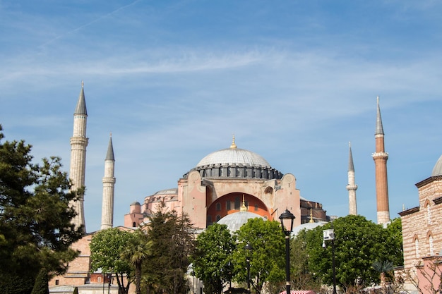 Hagia Sophia o monumento mundialmente famoso da arquitetura bizantina