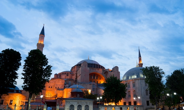 Hagia Sophia, Sultan ahmed blaue Moschee, Istanbul die Türkei
