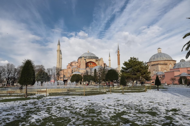 Hagia Sophia en Sultanahmet Estambul Turquia