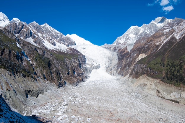 Hailuogou-Gletscher, Moxi-Stadt, Luding County, Sichuan, China