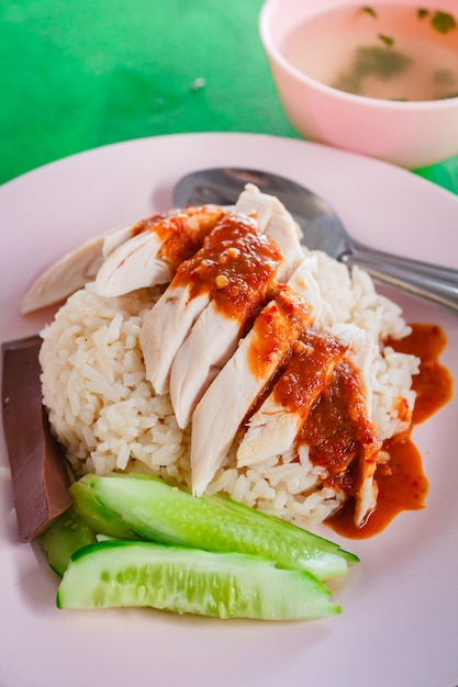 Hainanese Huhn Reis