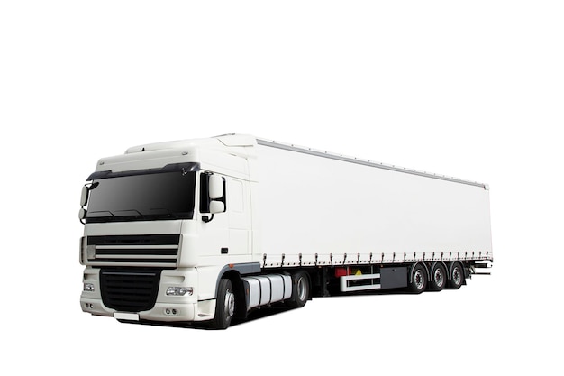 Halbstruck auf weißem Hintergrund