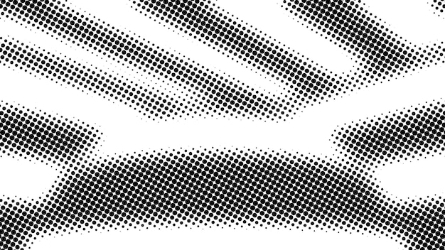 Halbton vieler Punkte computergenerierter abstrakter Hintergrund 3D-Renderhintergrund mit optischem Täuschungseffekt