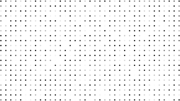 Halbtonhintergrund mit Punkten Schwarz-weißes Pop-Art-Muster im Comic-Stil Monochrome Punkttextur Vektorillustration