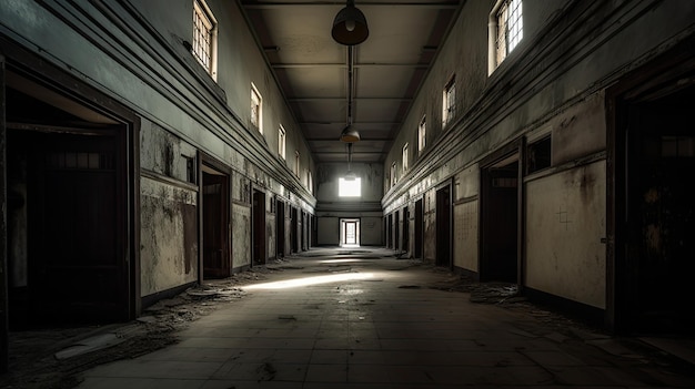 Halloween Abandoned Asylum Gothic Fotoshooting