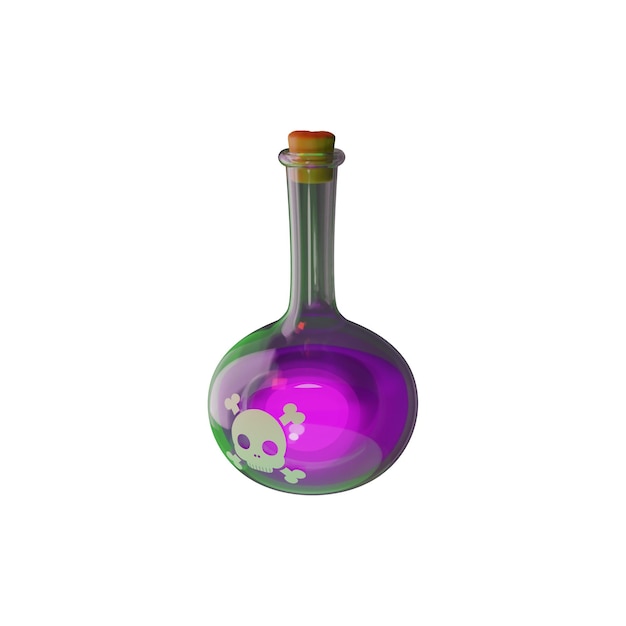 Halloween-Aufkleber Asset Poison 02