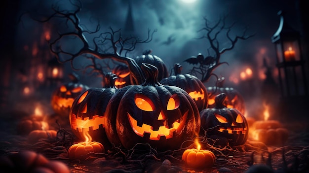 Halloween Back Drop-Themenveranstaltung