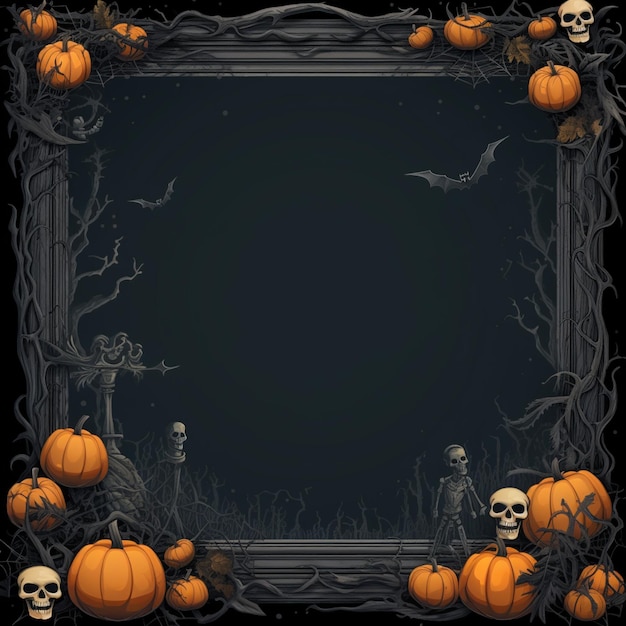 Halloween-Bilderrahmen