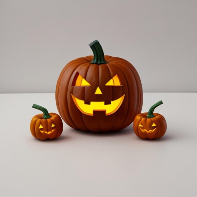 Halloween calabaza Png aislado en blanco