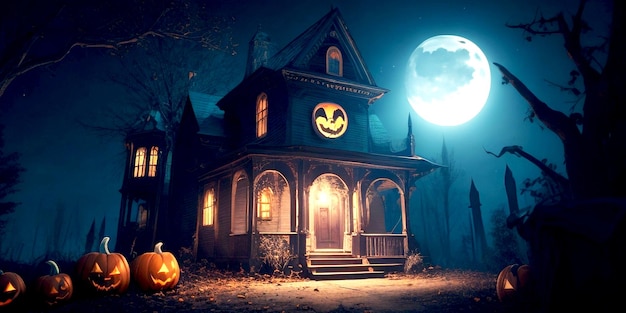 Halloween com noite de terror