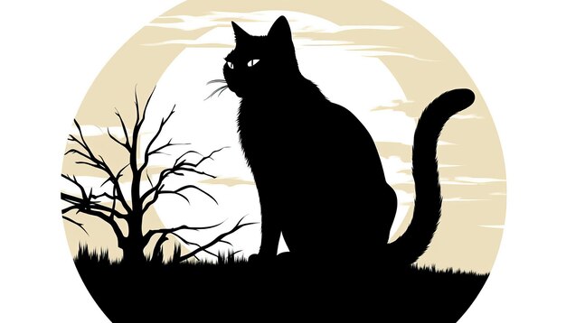 Halloween-Dekoration Clipart auf isolierter weißem Hintergrund