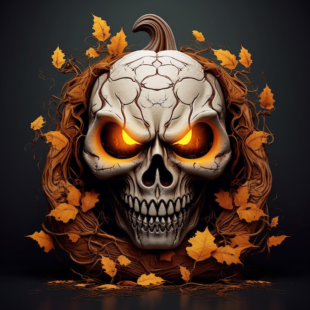 Halloween, der gruseligste Tag des Jahres. Halloween-Hintergrund