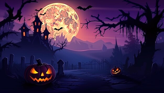 Halloween-Design-Banner Halloween-Glückliche Halloween-Schreckliche