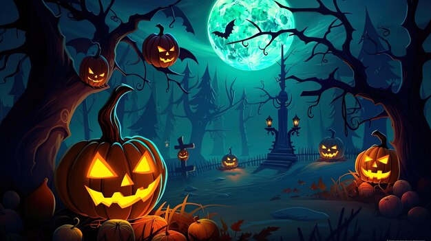 halloween diseño arte halloween feliz halloween de miedo