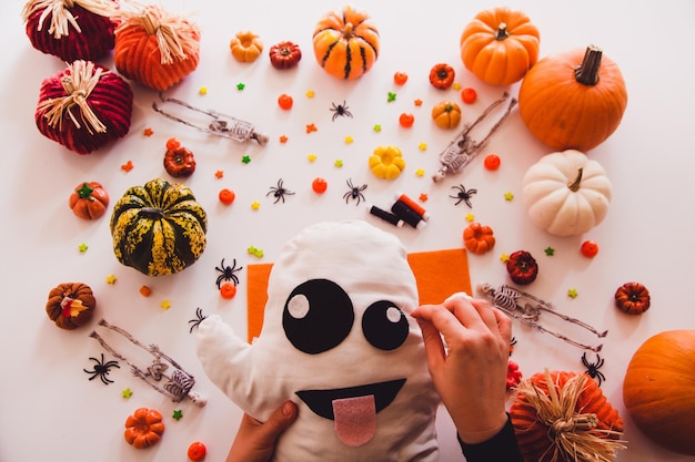 Halloween-DIY-Konzept